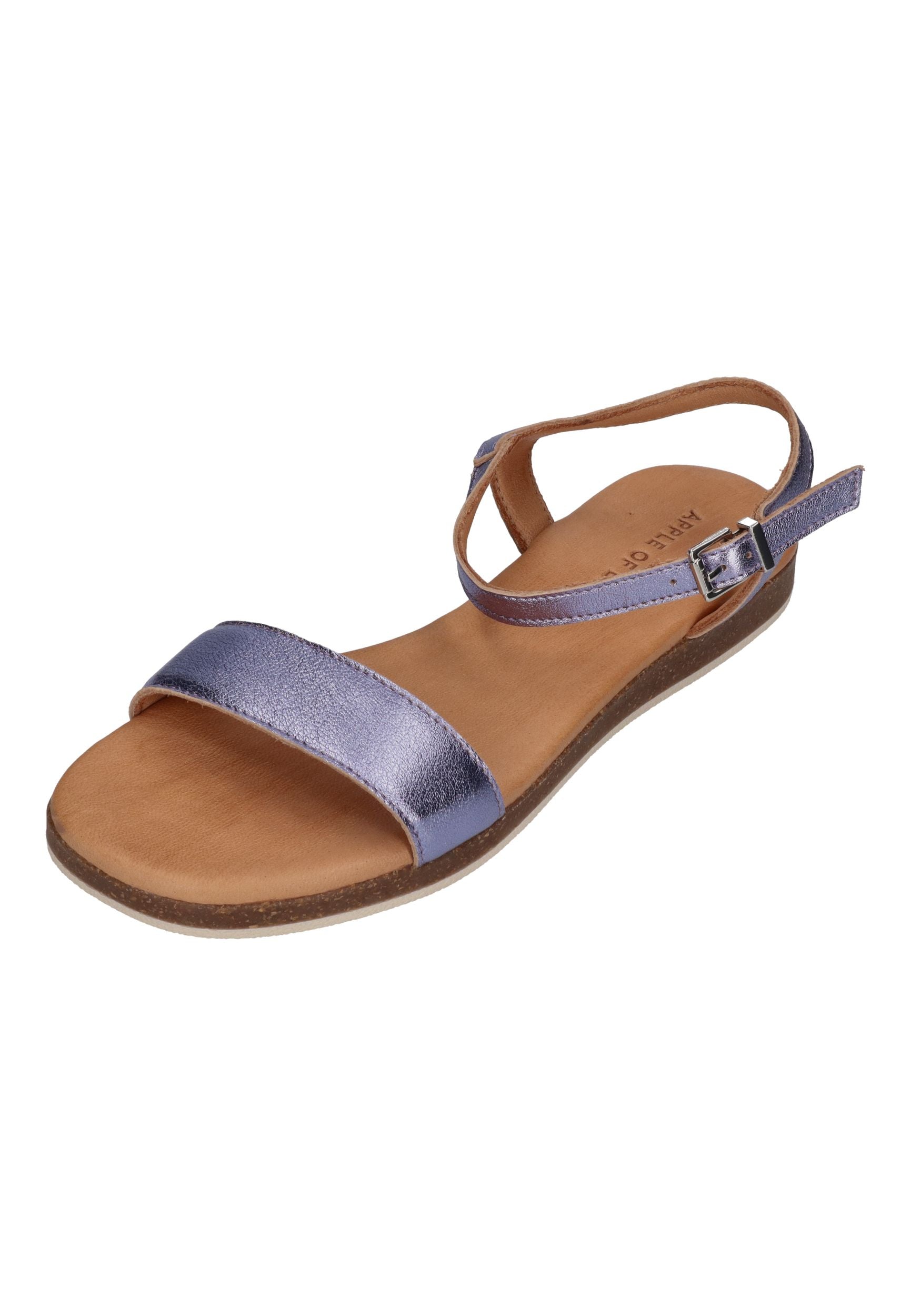 APPLE OF EDEN Damen Sandaletten ISA 34.1  metallic cornflower