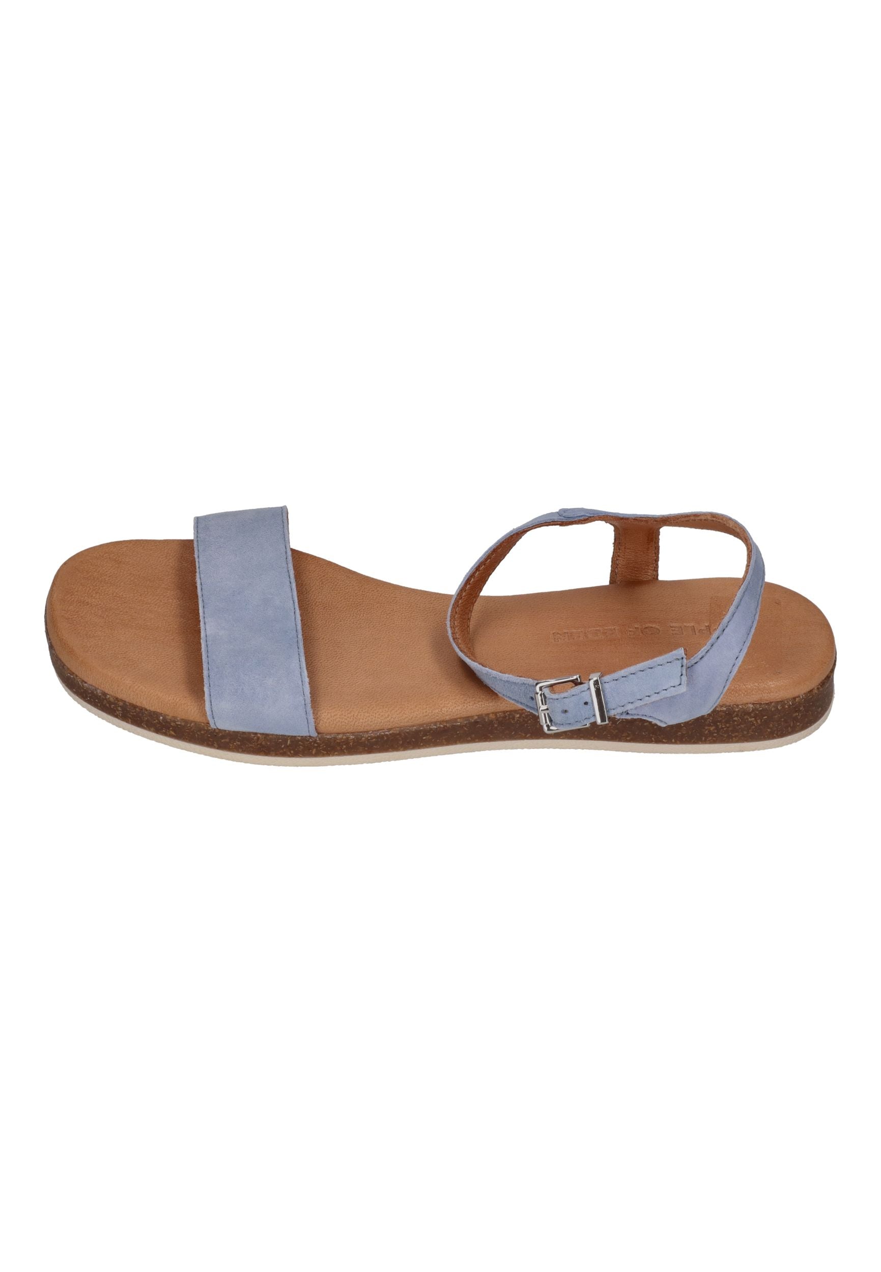 APPLE OF EDEN Damen Sandaletten ISA 34 nubuk cornflower