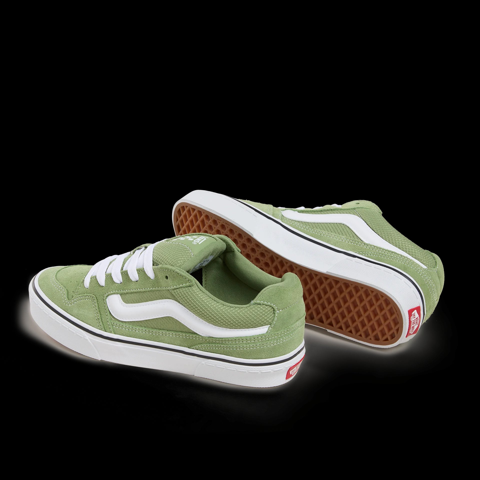 VANS in Übergrößen - CALDRONE Suede Mesh - neutral olive