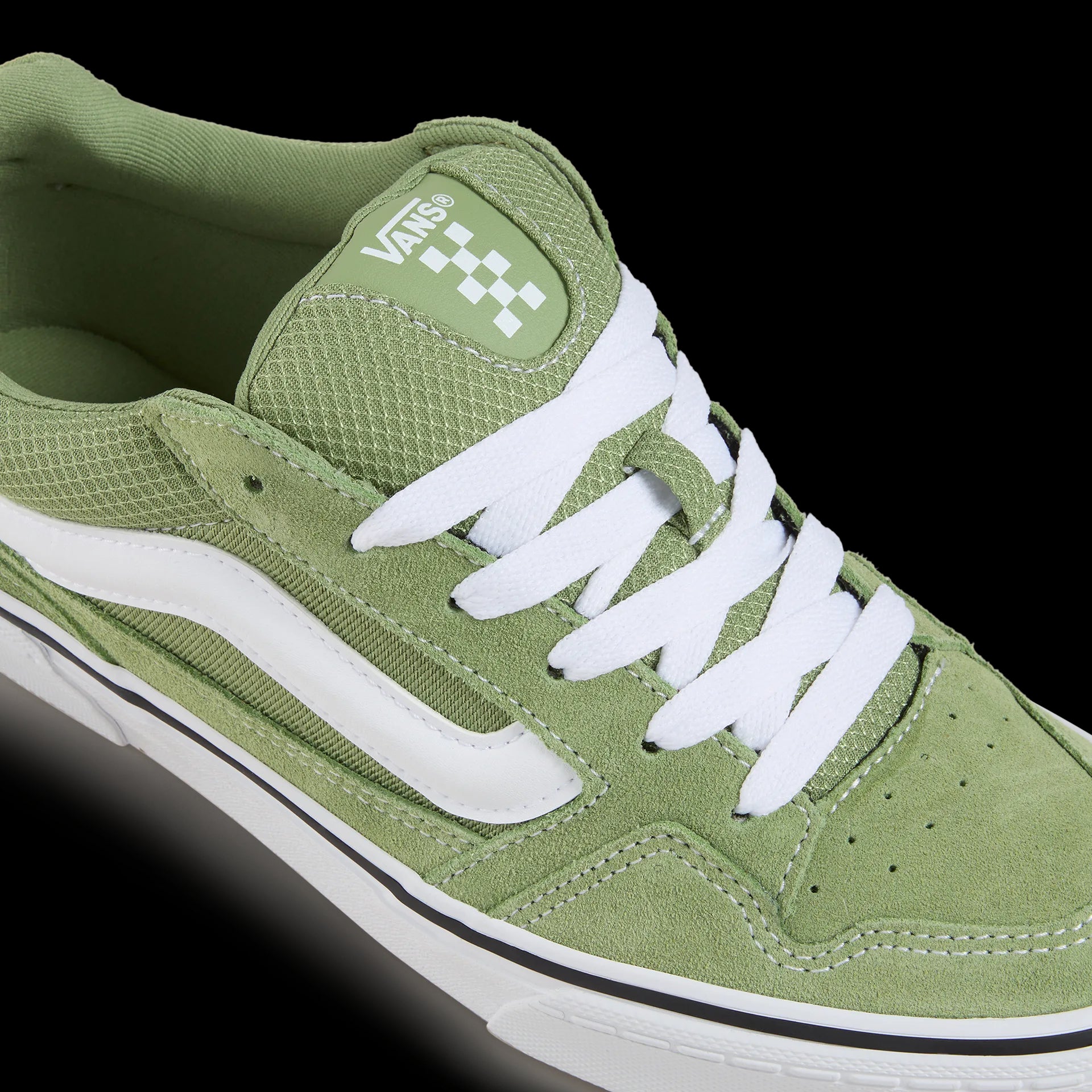 VANS in Übergrößen - CALDRONE Suede Mesh - neutral olive