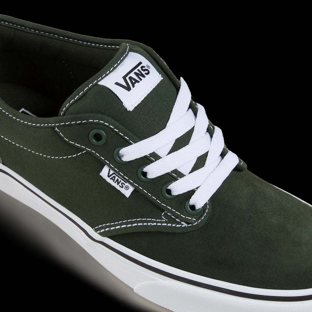 VANS in Übergröße - ATWOOD Suede Canvas - dried kelp