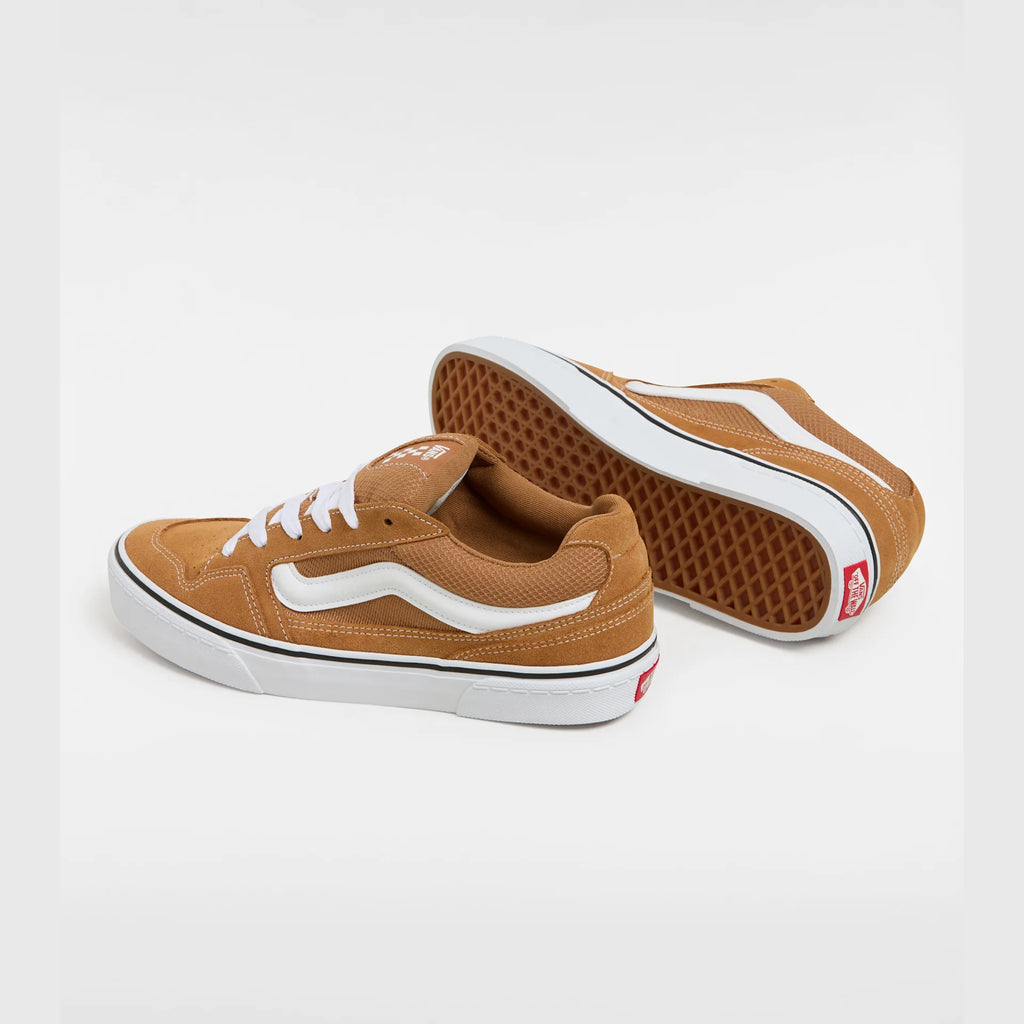 VANS in Übergrößen - CALDRONE Suede Mesh - brown sugar