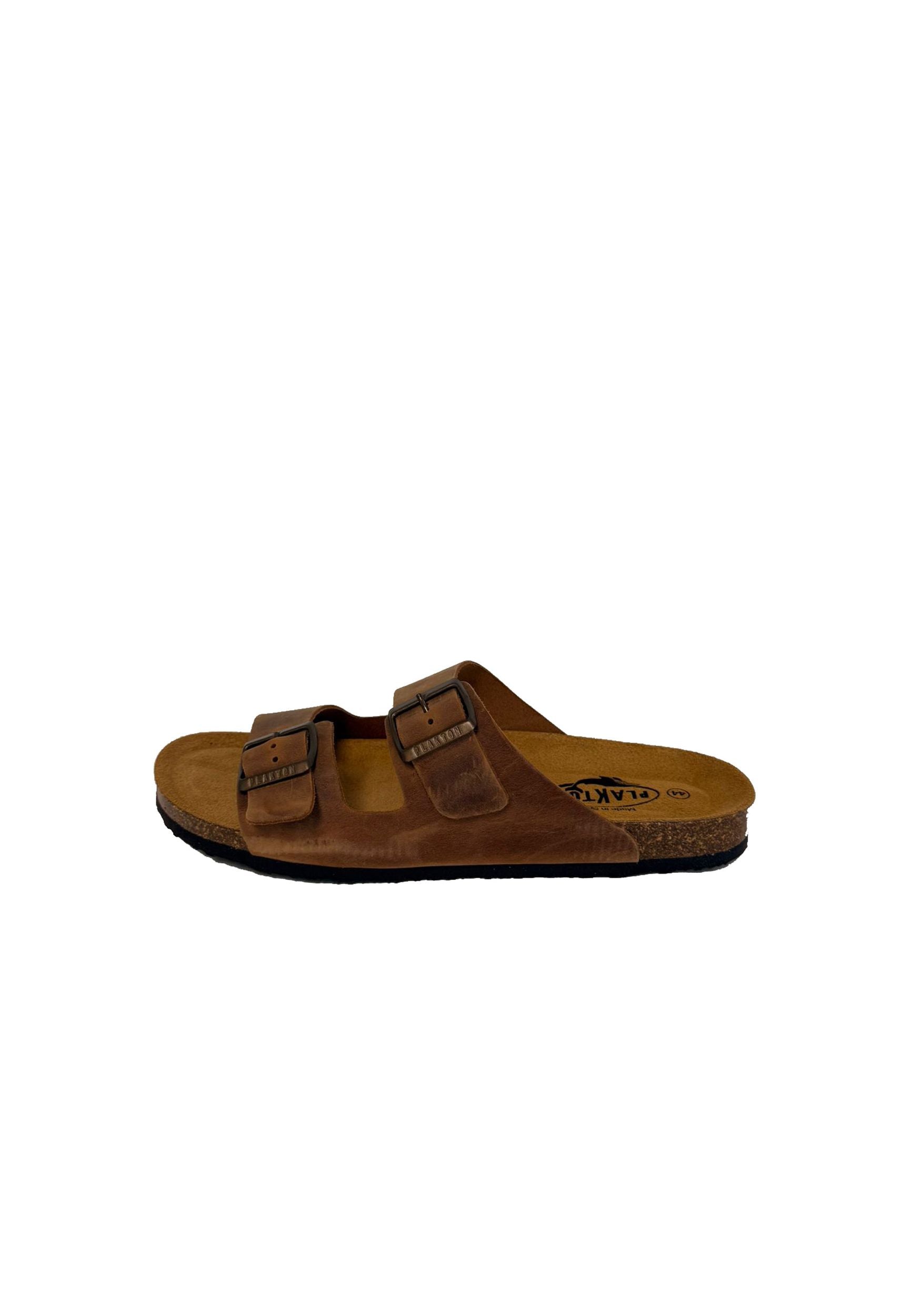PLAKTON Herren Pantoletten BARNA 175857 roble