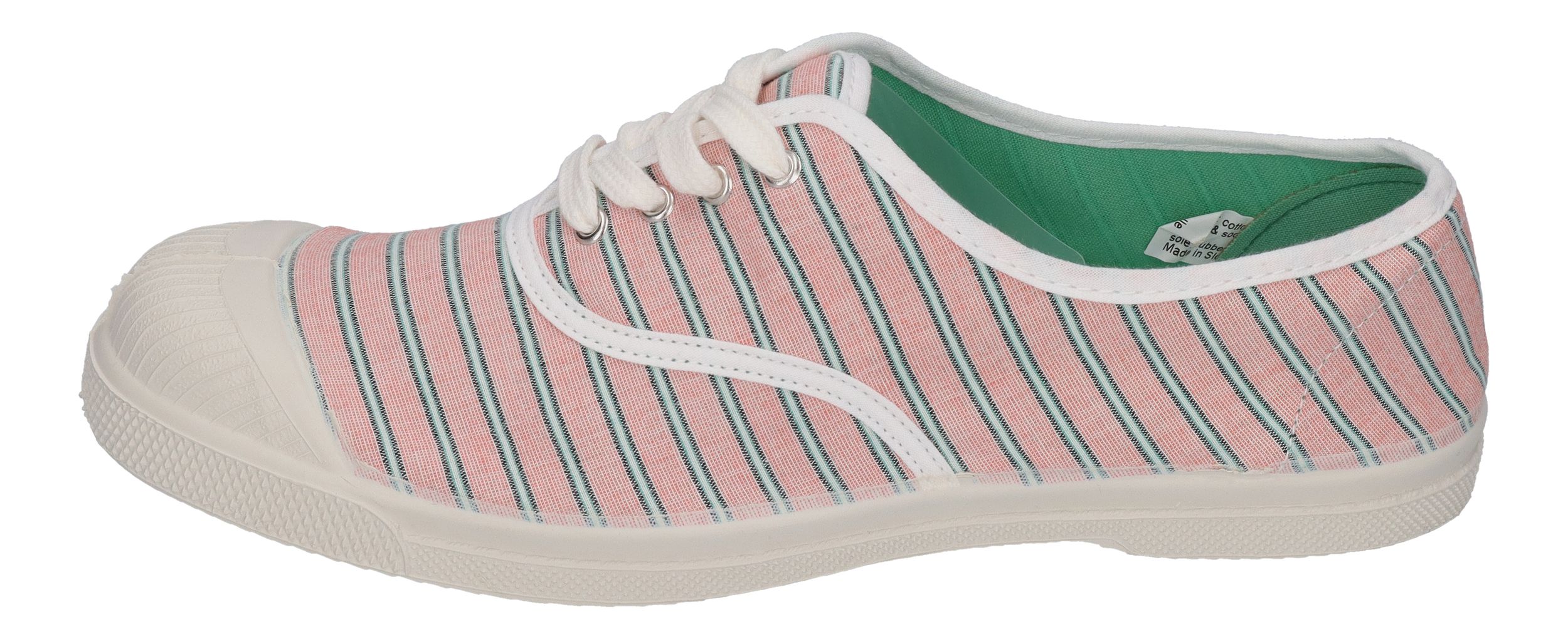 BENSIMON Damenschuhe Sneakers STRIPES RAYURE - clementine