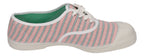 BENSIMON Damenschuhe Sneakers STRIPES RAYURE - clementine