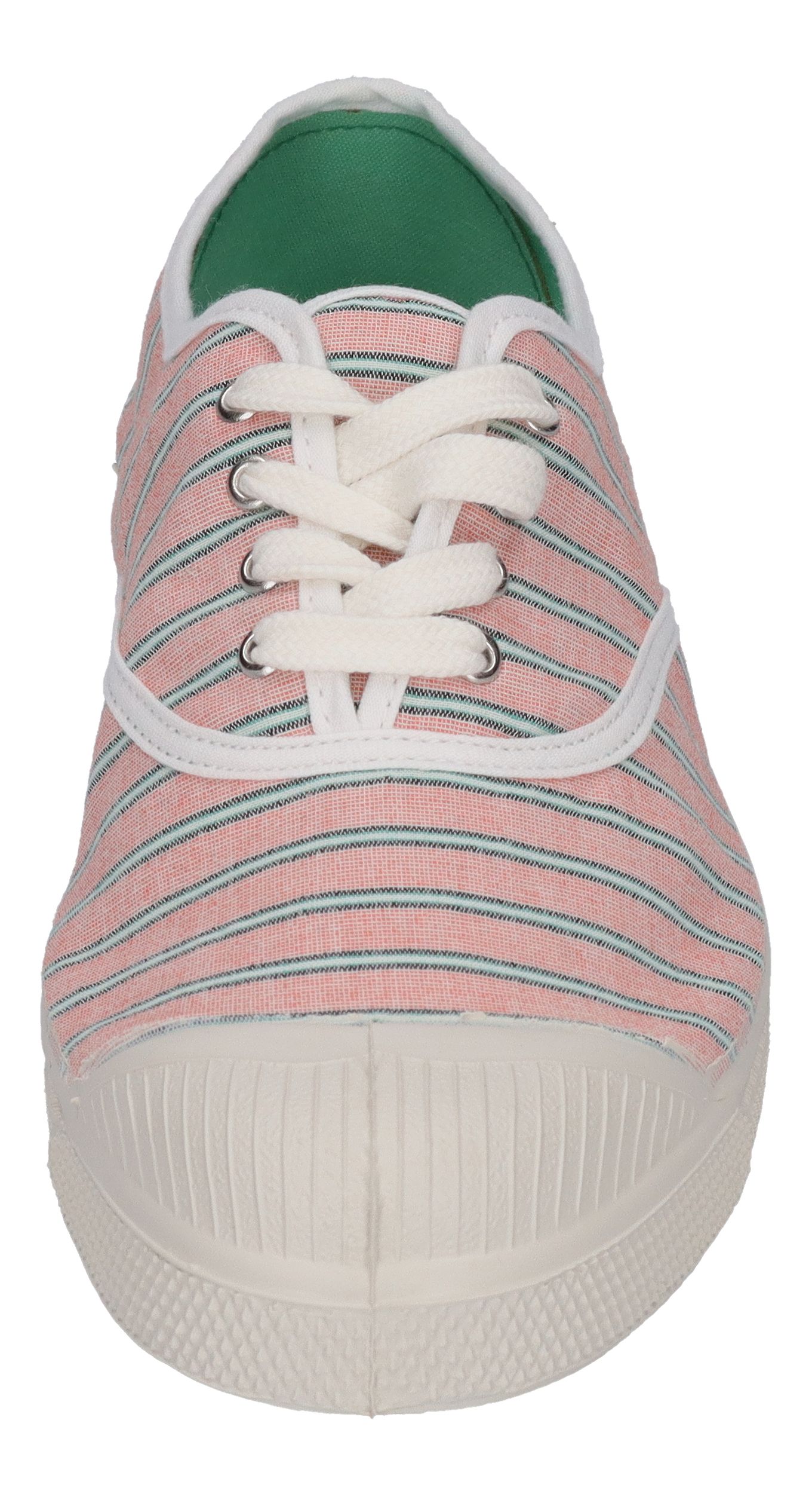BENSIMON Damenschuhe Sneakers STRIPES RAYURE - clementine
