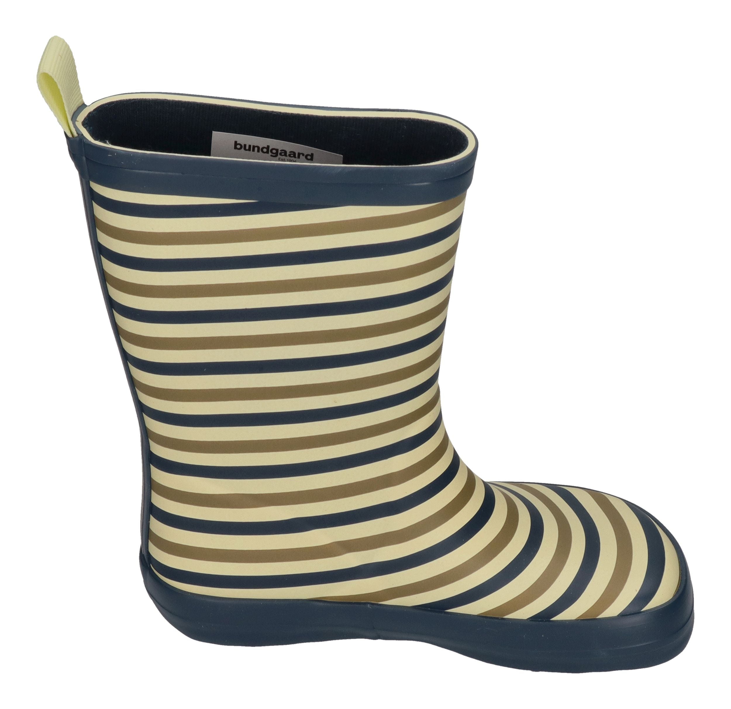 BUNDGAARD Barefoot Gummistiefel CHARLY HIGH BG401048 oceanic stripe
