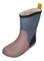 BUNDGAARD Barefoot Gummistiefel CHARLY HIGH WARM BG401042 teal rose black