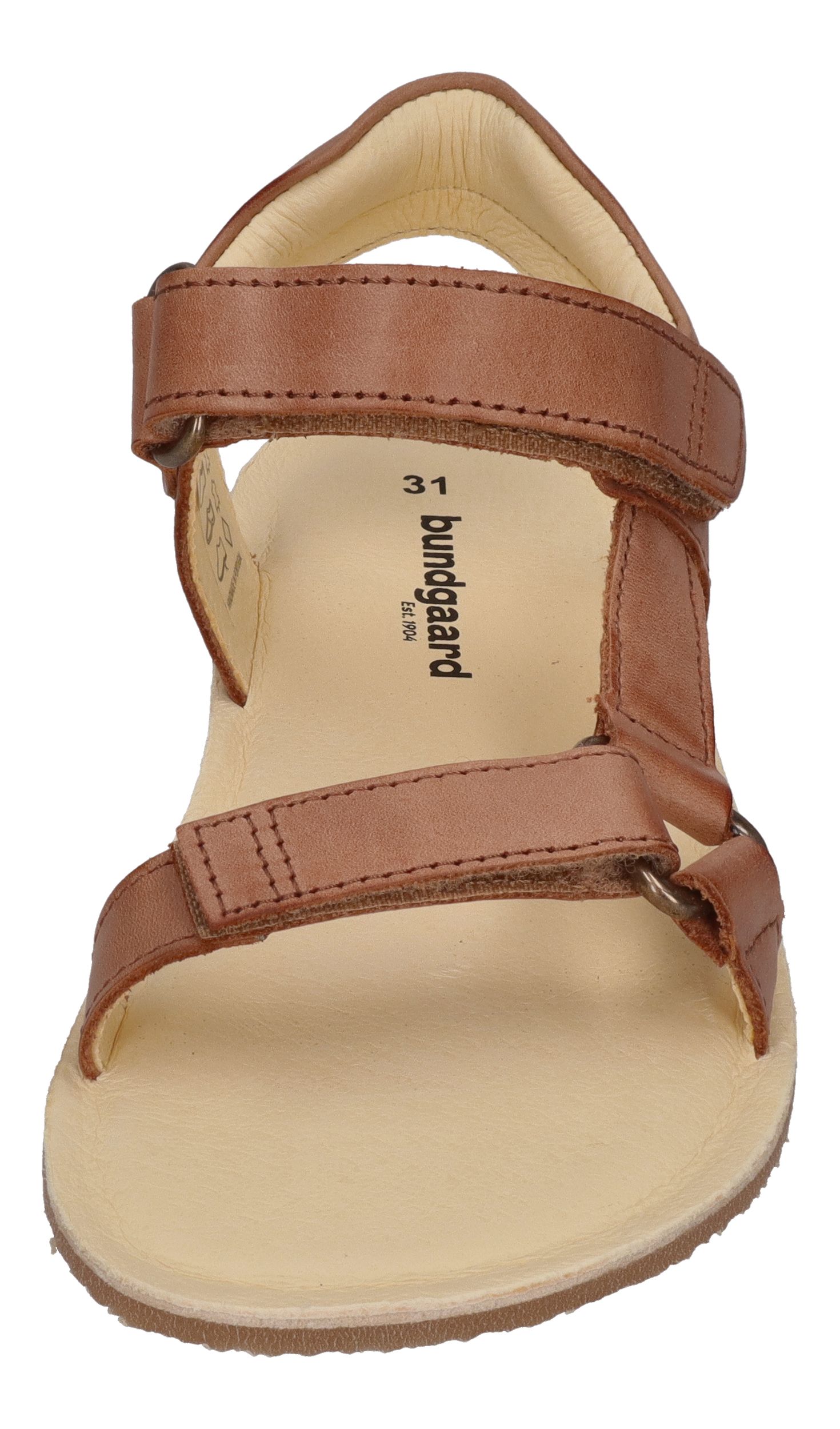 BUNDGAARD Kinder Barefoot Sandalen HAVEN BG202254 cognac