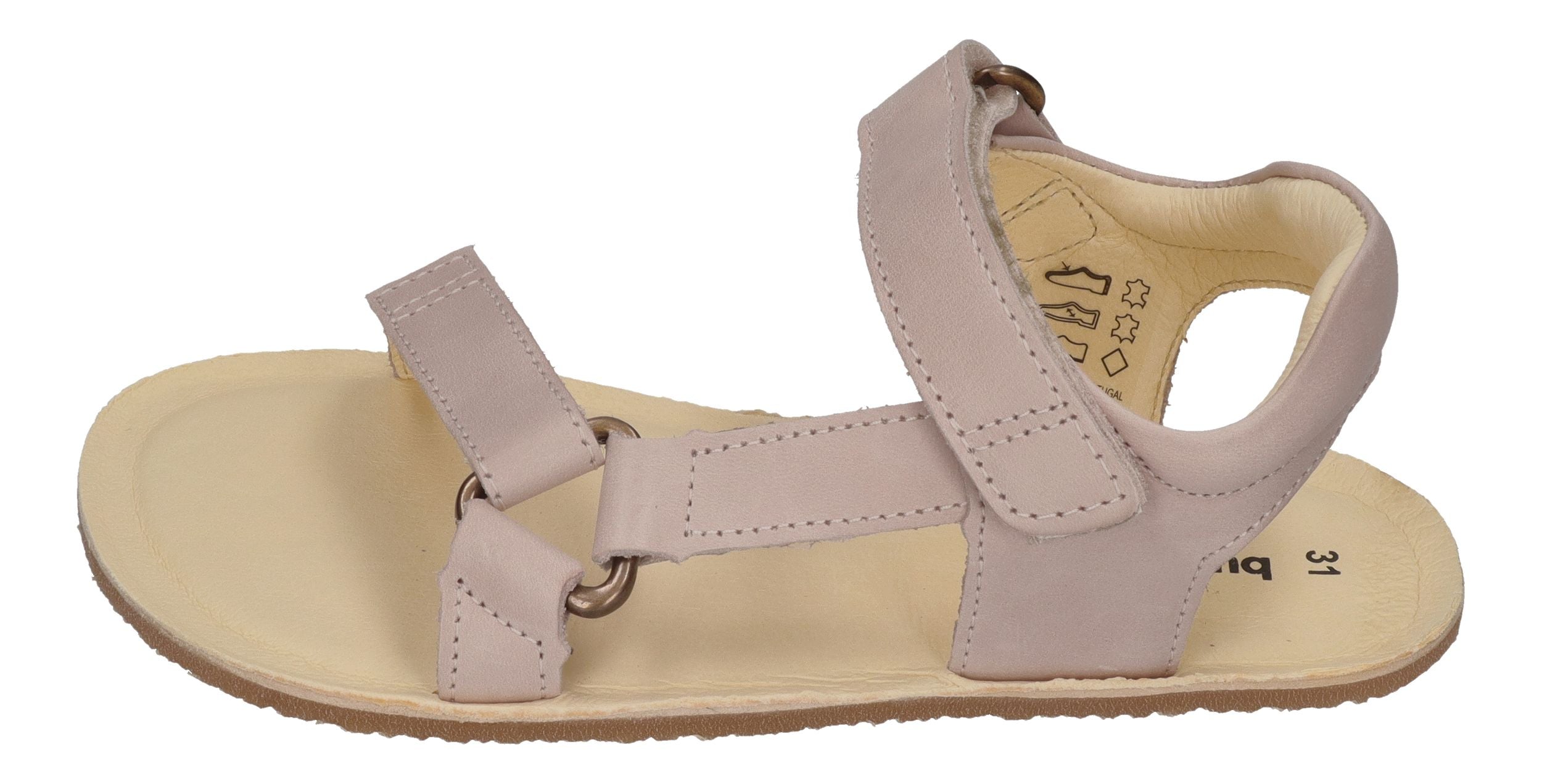BUNDGAARD Kinder Barefoot Sandalen HAVEN BG202254 old rose