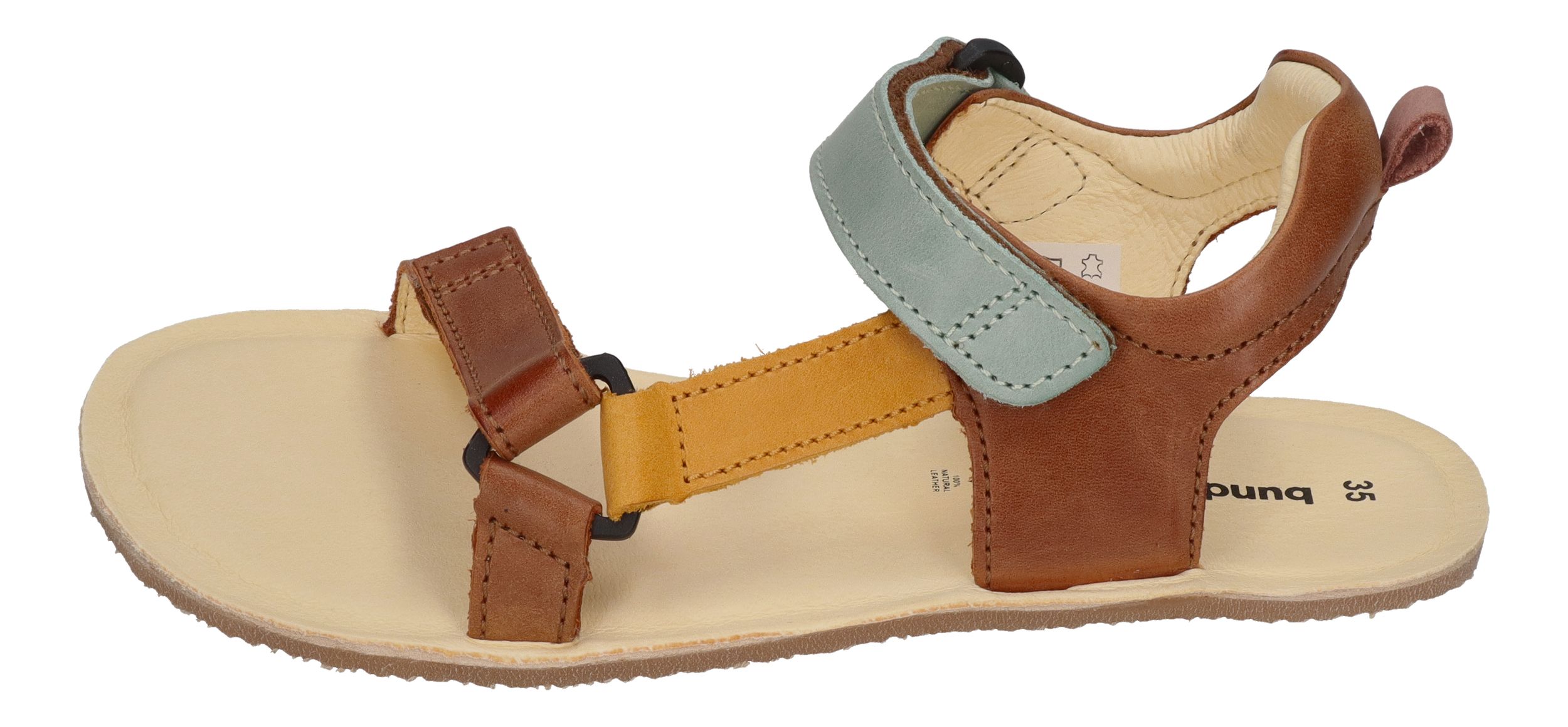 BUNDGAARD Teenager Barefoot Sandalen SKYE II BG202235 tan