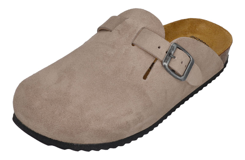 BUSCHE Damenschuhe Clogs - AMSTERDAM 281539 - ceniza