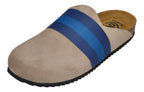 BUSCHE Damenschuhe Clogs - RIVA 21125 - grey cobalt