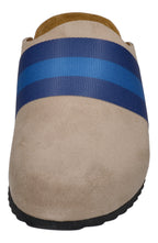BUSCHE Damenschuhe Clogs - RIVA 21125 - grey cobalt