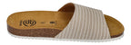 BUSCHE Damen Pantoletten Poolslide CAPRI 2825 beige
