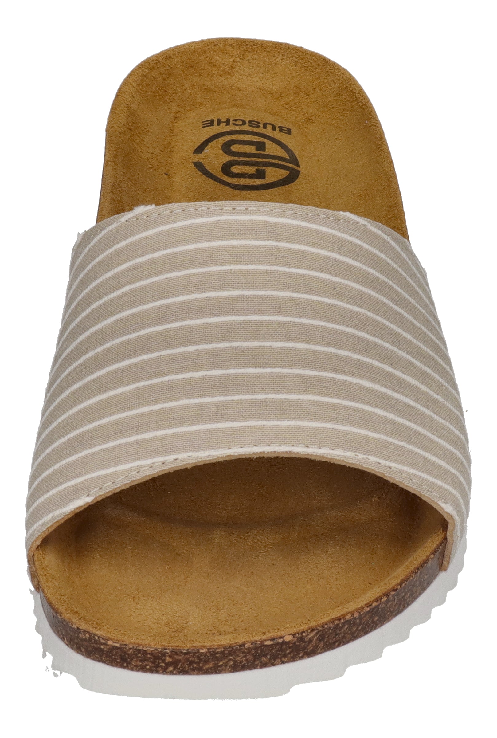 BUSCHE Damen Pantoletten Poolslide CAPRI 2825 beige
