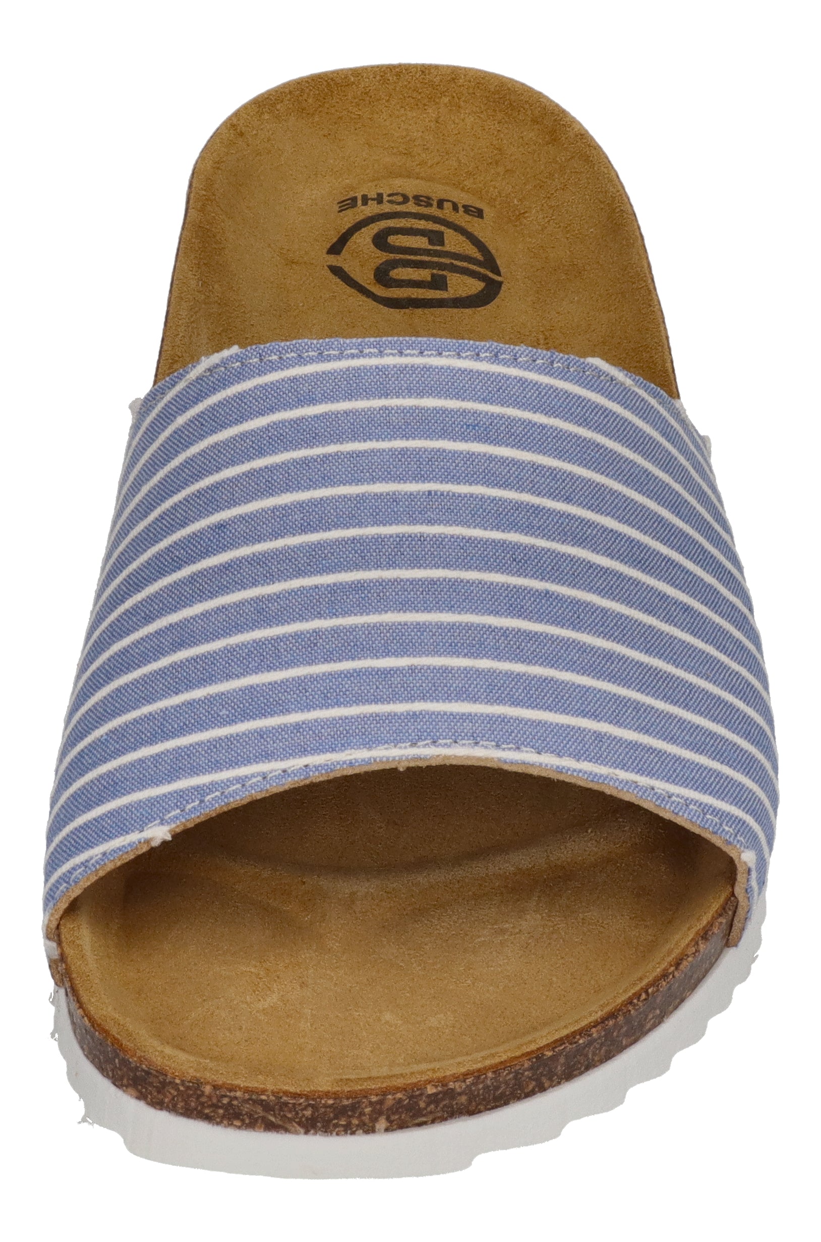 BUSCHE Damen Pantoletten Poolslide CAPRI 2825 light blue
