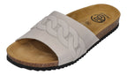 BUSCHE Damenschuhe Pantoletten Poolslide CASSIS 2625 perla
