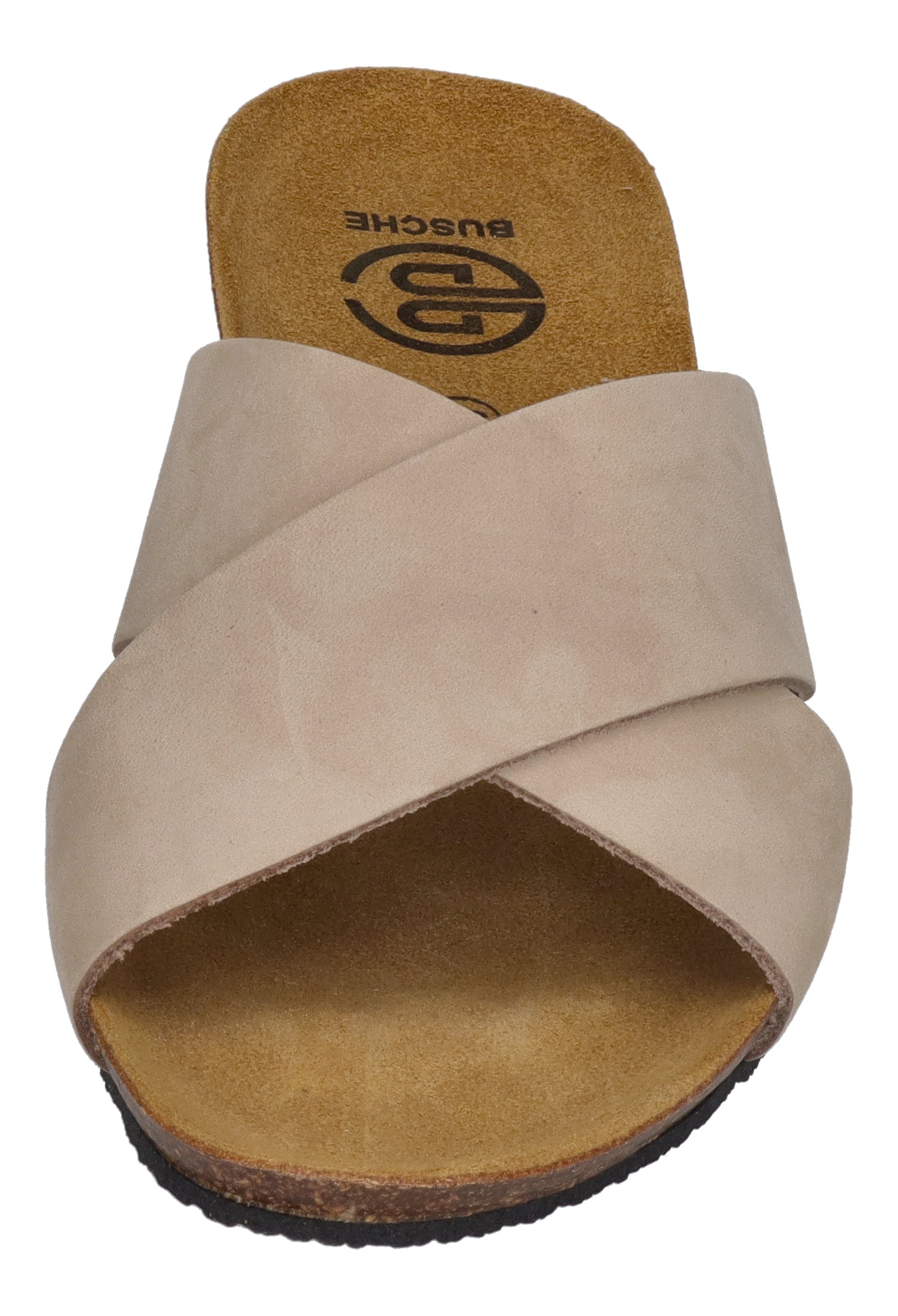 BUSCHE Damen Pantoletten Kreuzbandage TROPEZ 2125 hielo