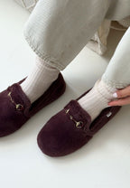 ESPADRIJ L'ORIGINALE Damen Hausschuhe BALLERINE COZY bordeaux
