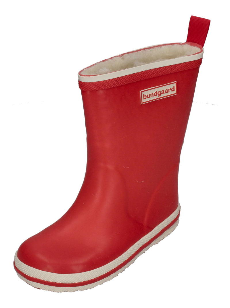 BUNDGAARD Barefoot Gummistiefel CHARLY HIGH WARM BG401042 red