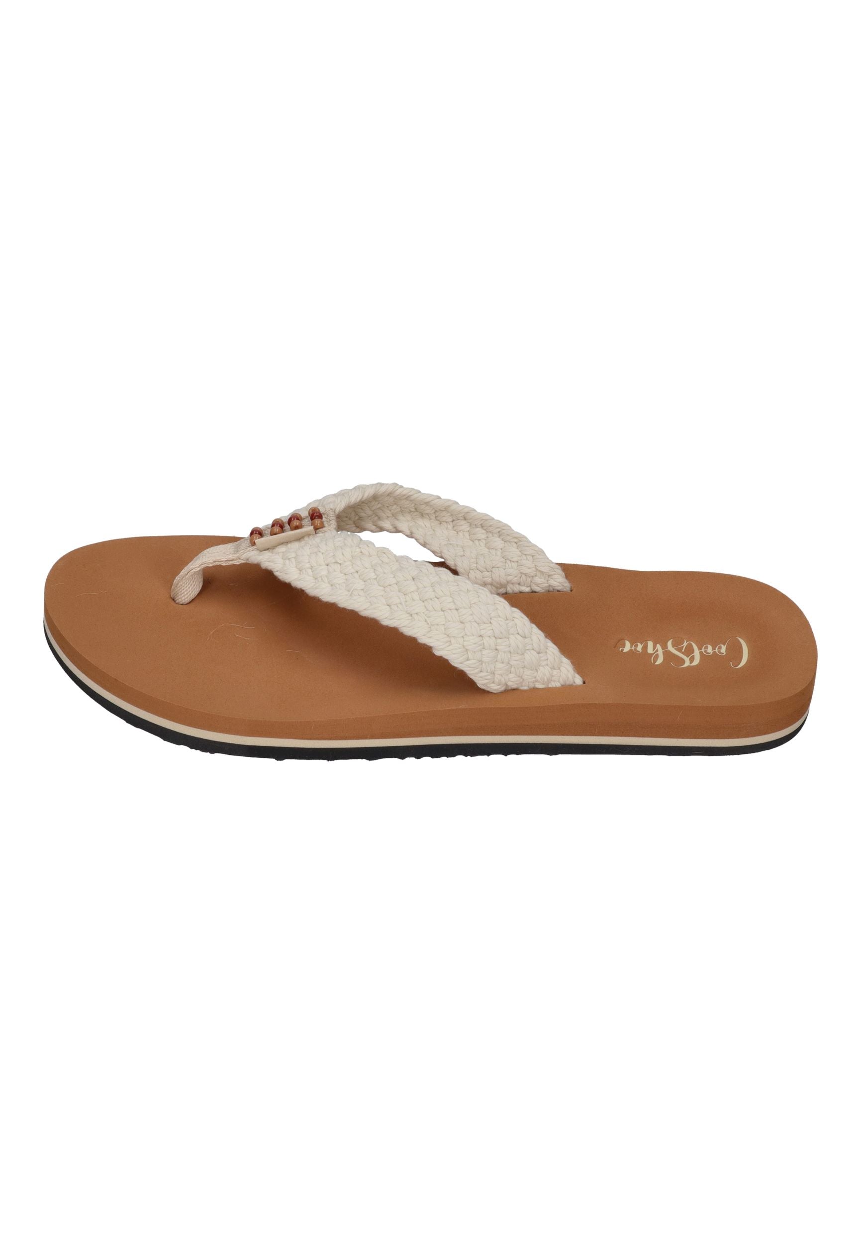 COOL SHOE Damen Zehentrenner COOL MAPPLE honey