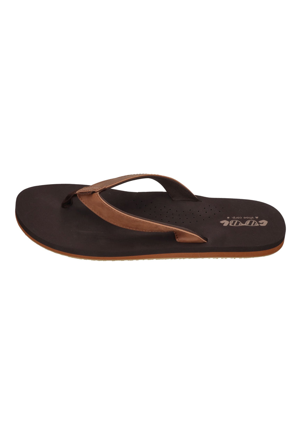 COOL SHOE Herren Zehentrenner COOL SIN brown