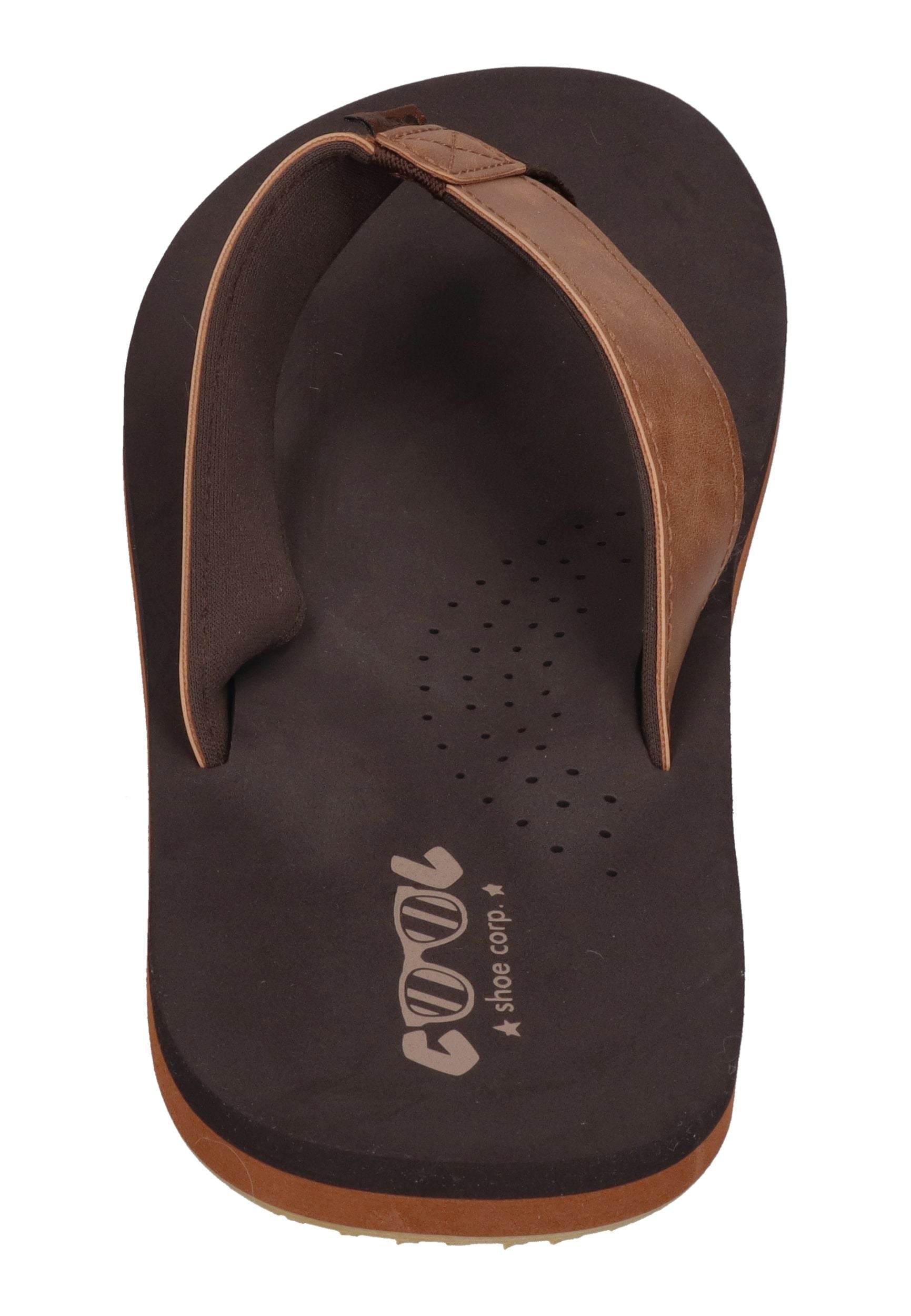 COOL SHOE Herren Zehentrenner COOL SIN brown