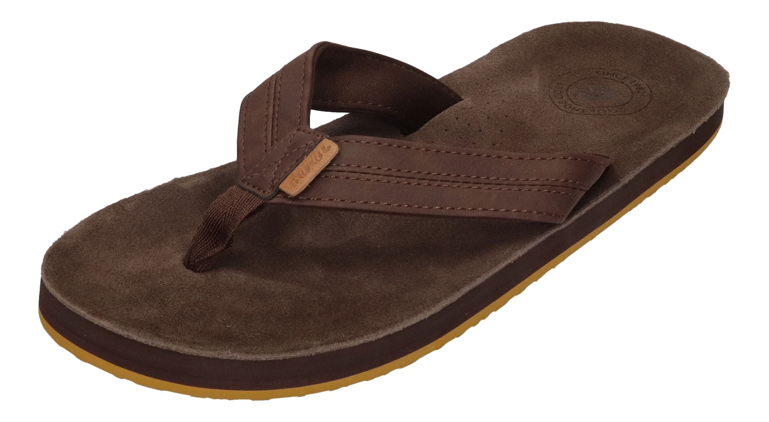 COOL SHOE Herren Zehentrenner COOL RUGER chestnut