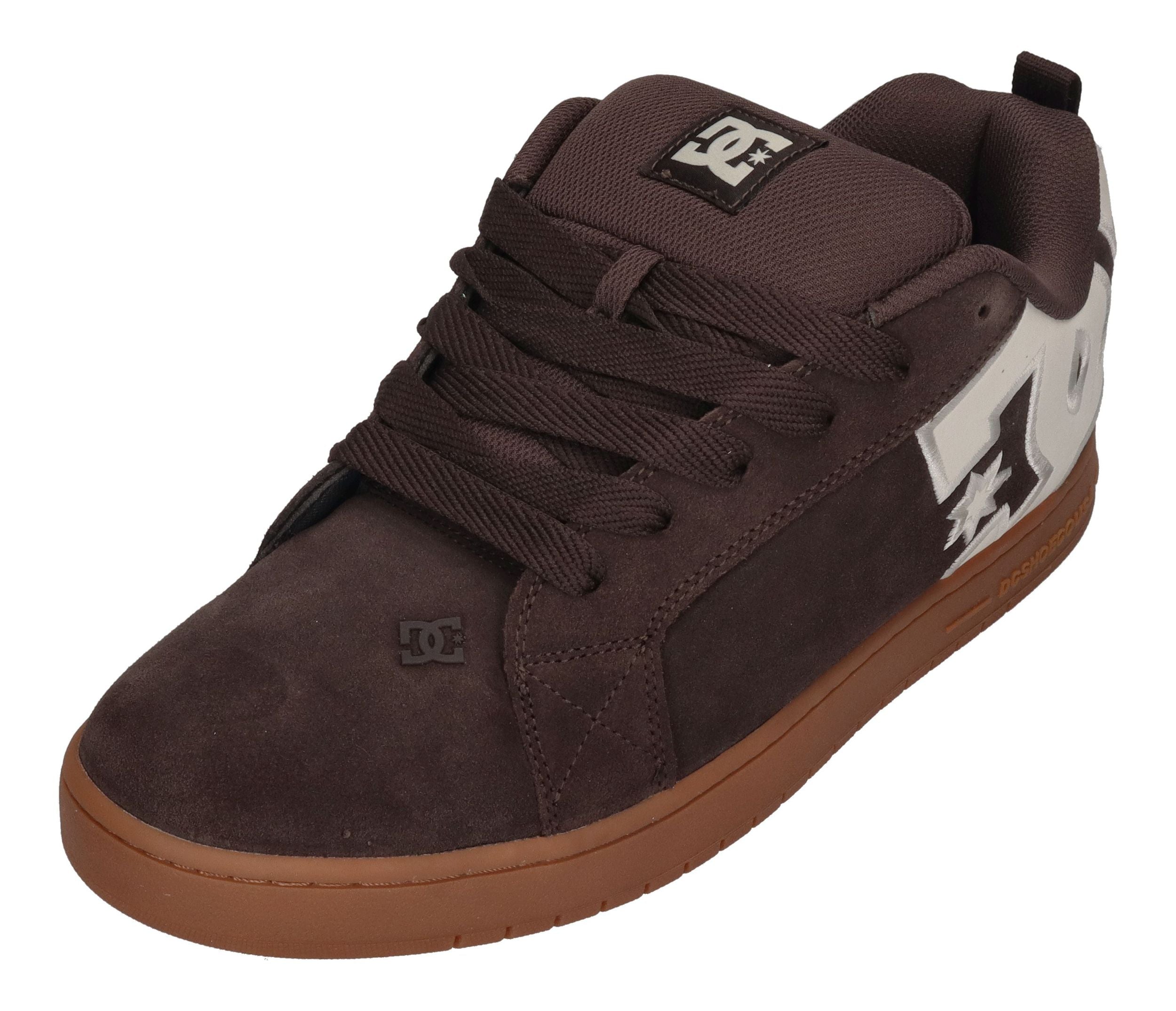 DC Sneaker in Übergrößen COURT GRAFFIK - brown gum