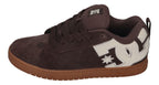 DC Sneaker in Übergrößen COURT GRAFFIK - brown gum