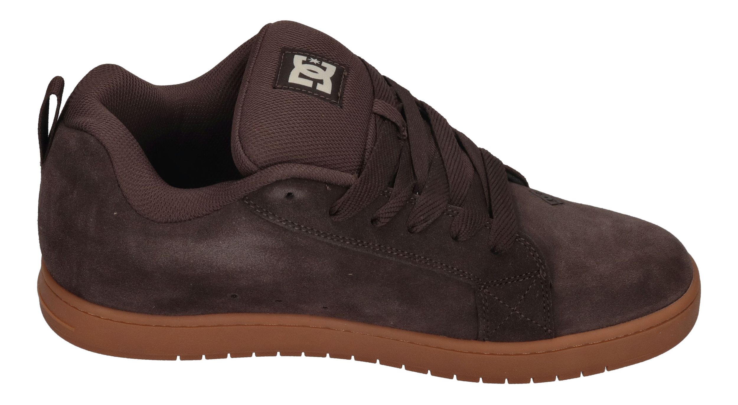 DC Sneaker in Übergrößen COURT GRAFFIK - brown gum