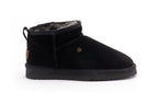 WARMBAT Damenschuhe Schaffell Booties DURACK black