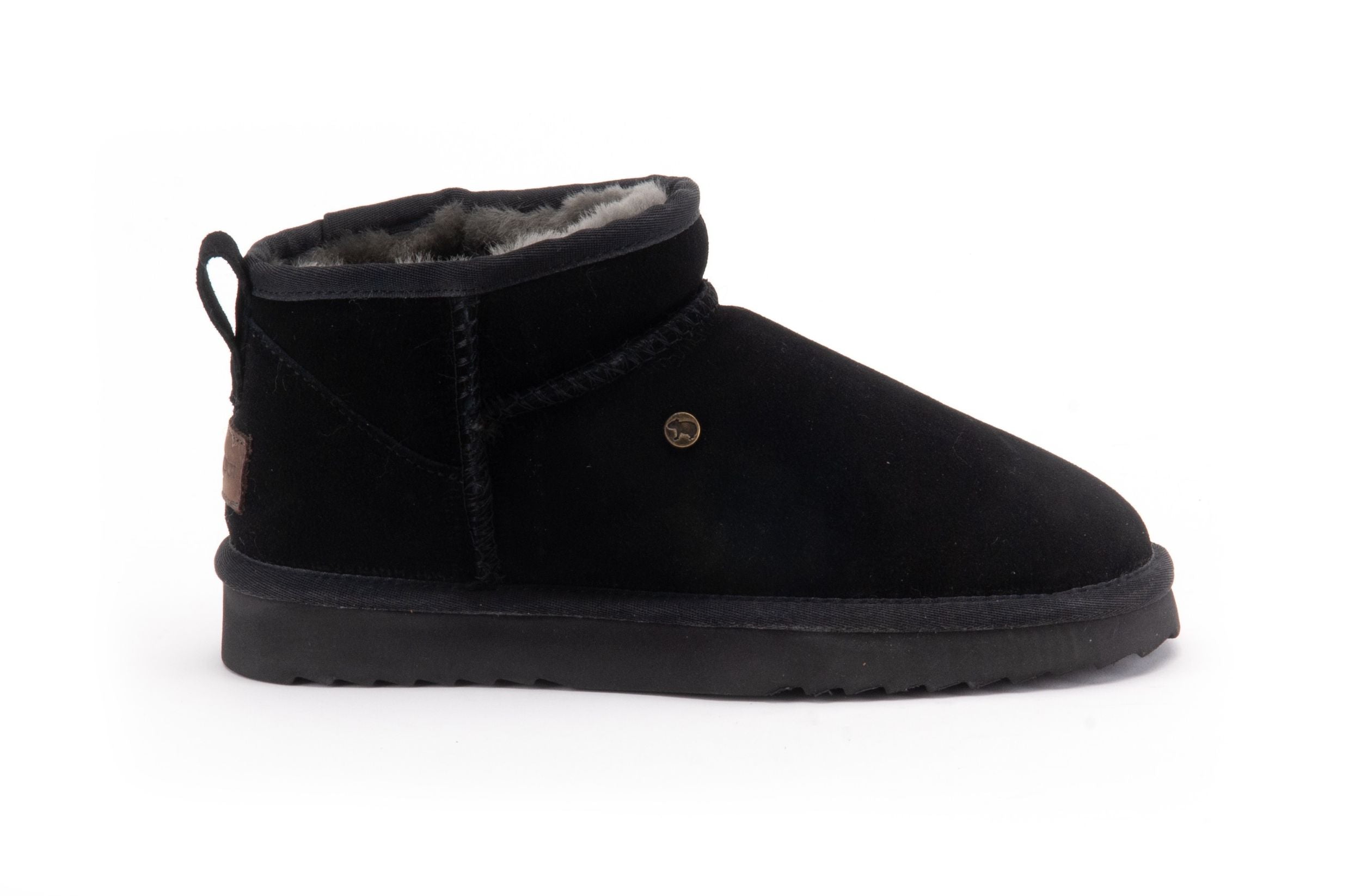 WARMBAT Damenschuhe Schaffell Booties DURACK black