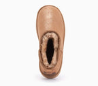 WARMBAT Damenschuhe Schaffell Booties DURACK metalic gold