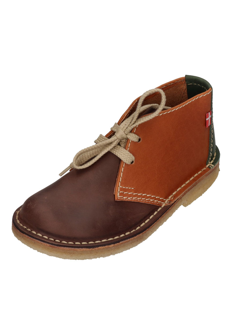 DUCKFEET DamenStiefeletten SJAELLAND 326 green brown cocoa