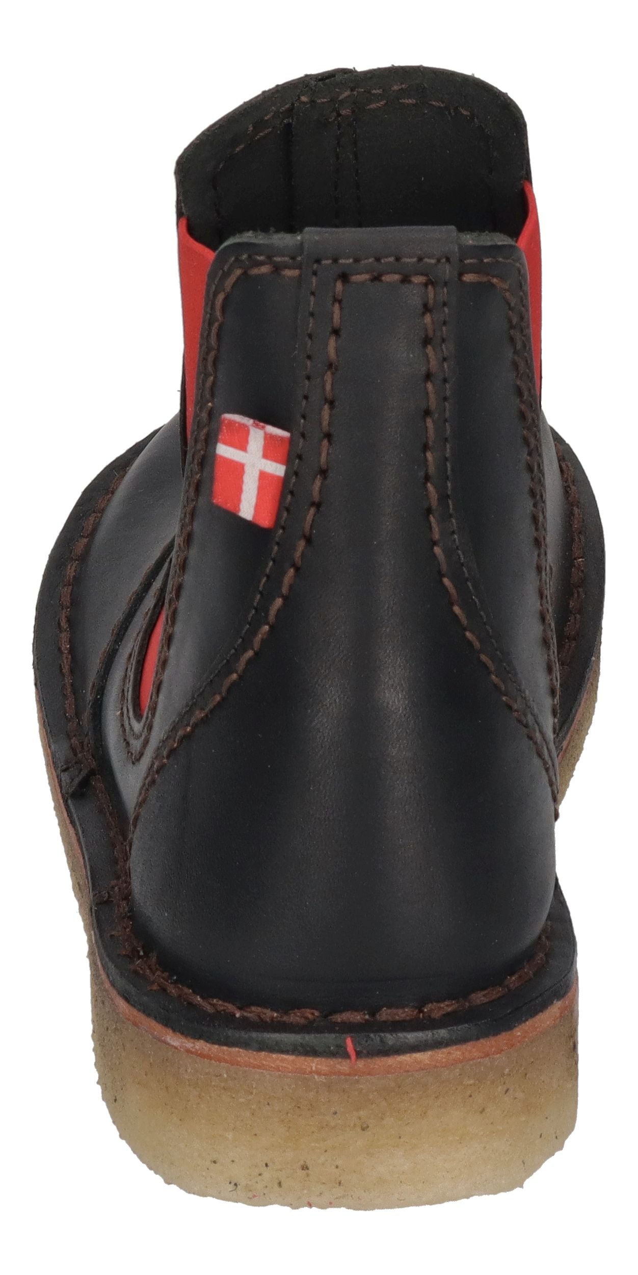 DUCKFEET Damenschuhe Chelseaboots ROSKILDE 4650 black red