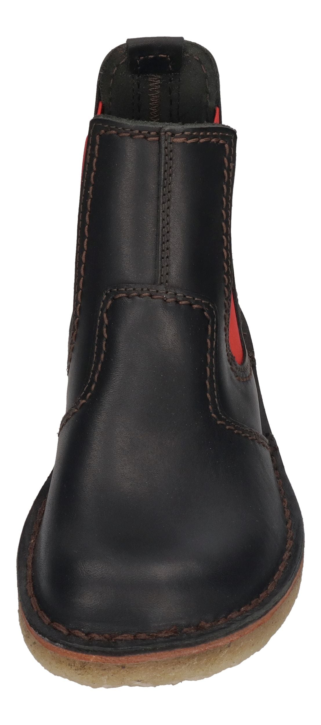 DUCKFEET Damenschuhe Chelseaboots ROSKILDE 4650 black red