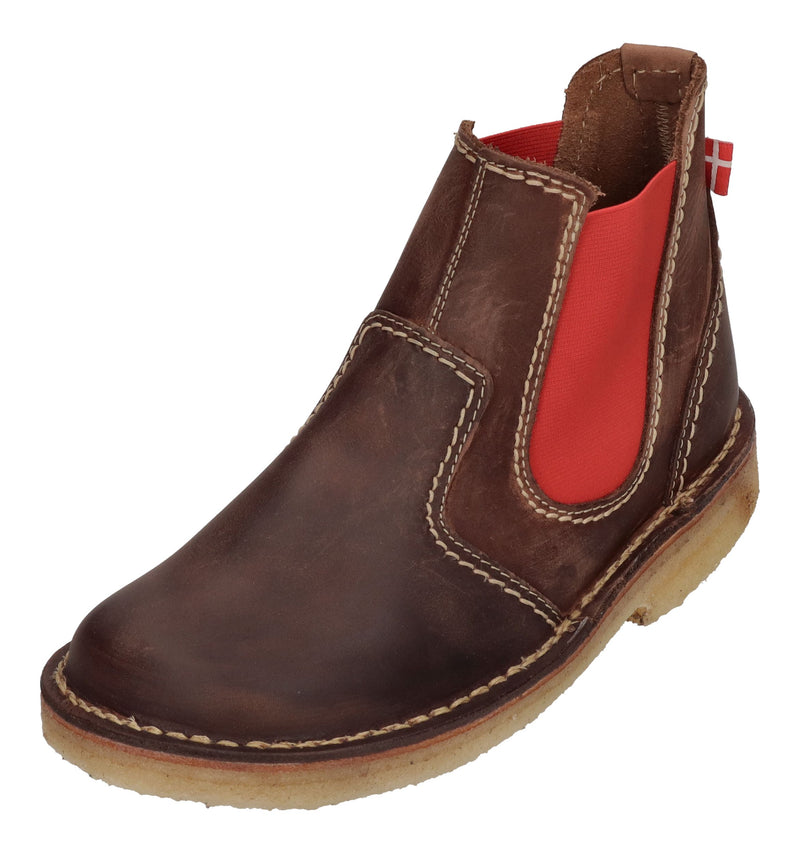 DUCKFEET Damenschuhe Chelseaboots ROSKILDE 4650 cocoa red