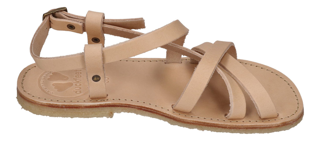 DUCKFEET Damenschuhe - Sandale BORNHOLM 60C creme