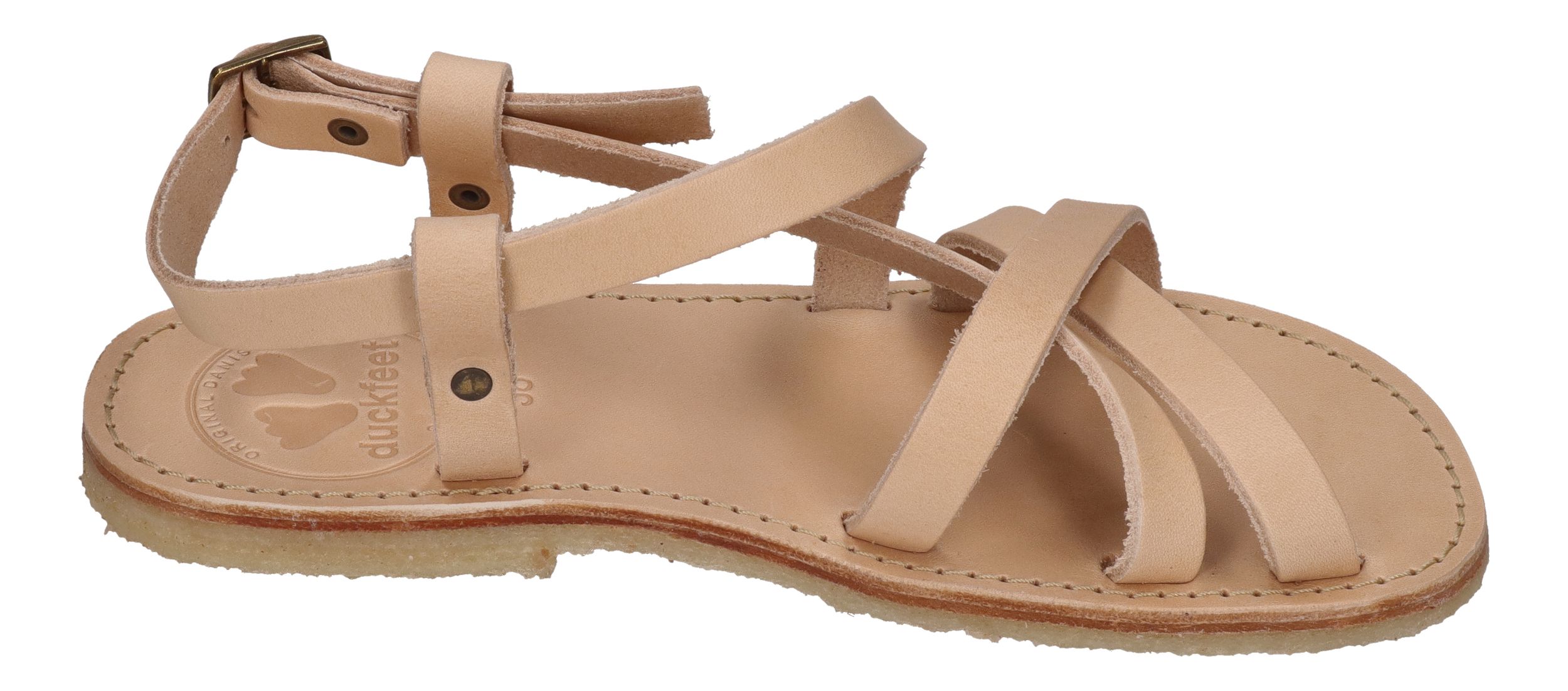 DUCKFEET Damenschuhe - Sandale BORNHOLM 60C creme