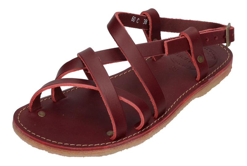 DUCKFEET Damenschuhe - Sandale BORNHOLM 60C granate