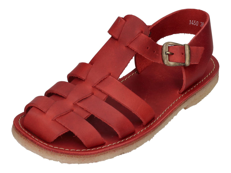 DUCKFEET Damenschuhe - Sandale RINGKØBING 1450 granate