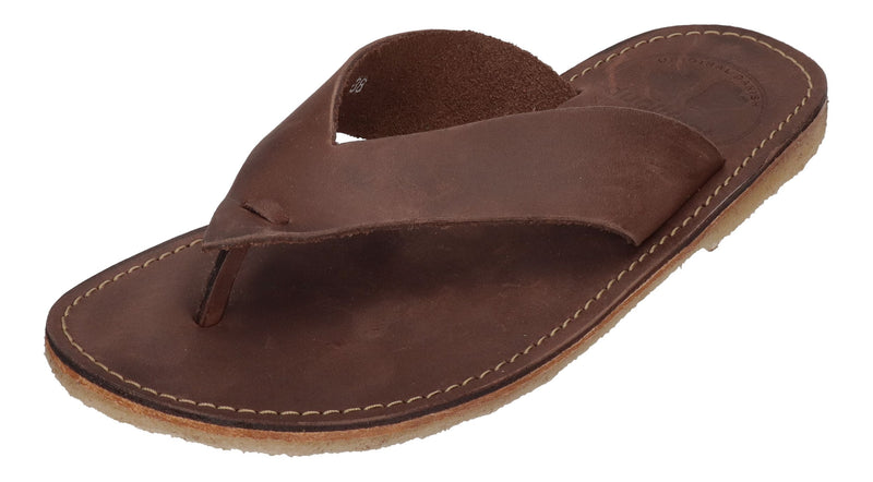 DUCKFEET Damenschuhe Zehentrenner AERO 70C cocoa