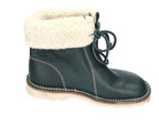 DUCKFEET Damenschuhe gefütterte Stiefel ÅRHUS 1310 green