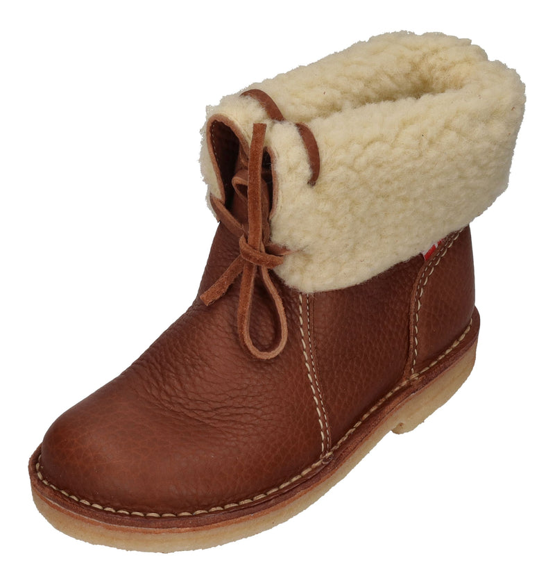 DUCKFEET Damenschuhe gefütterte Stiefel ÅRHUS 1310 nut