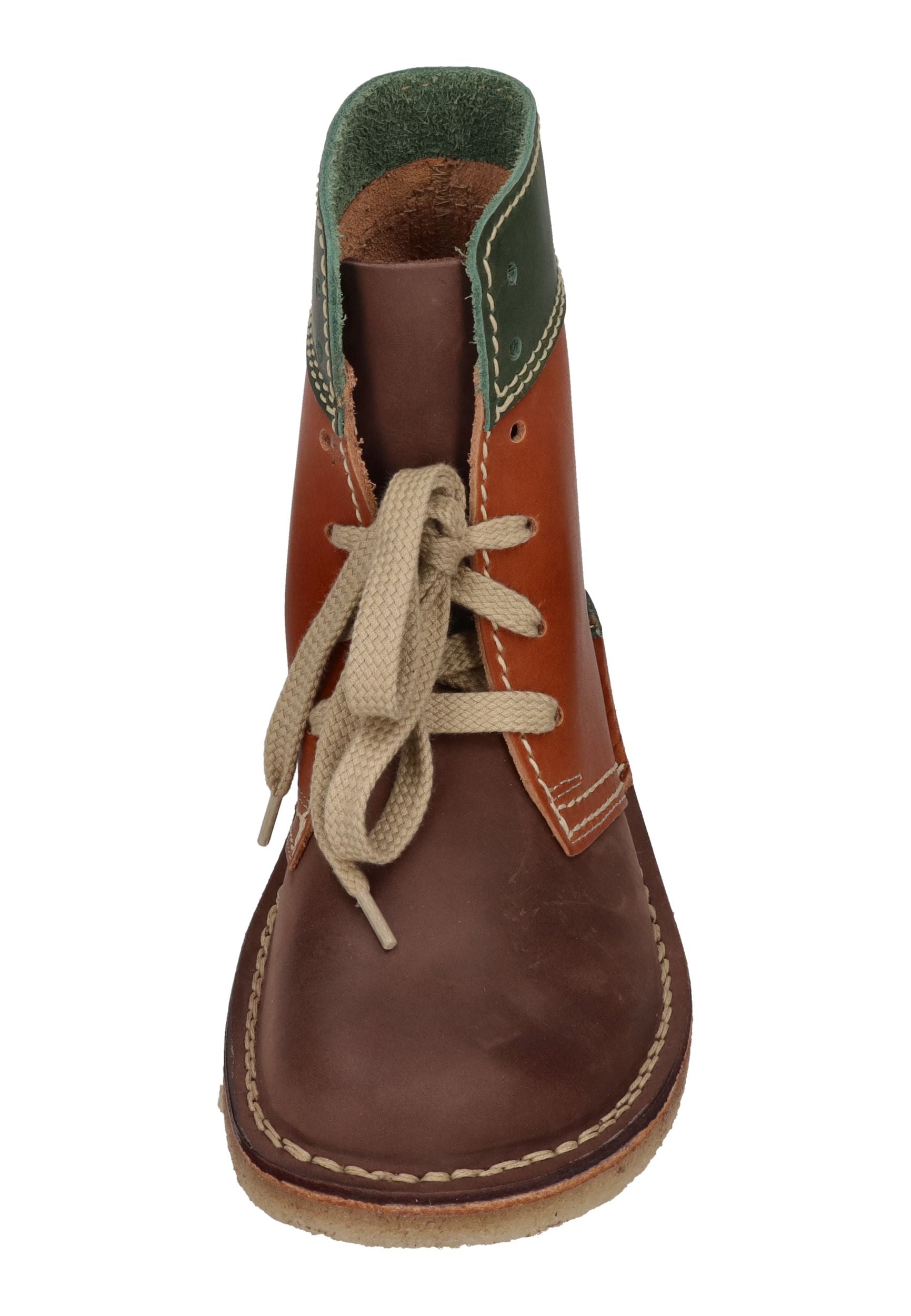 DUCKFEET gefütterte Damen-Boots Fåborg green brown cocoa