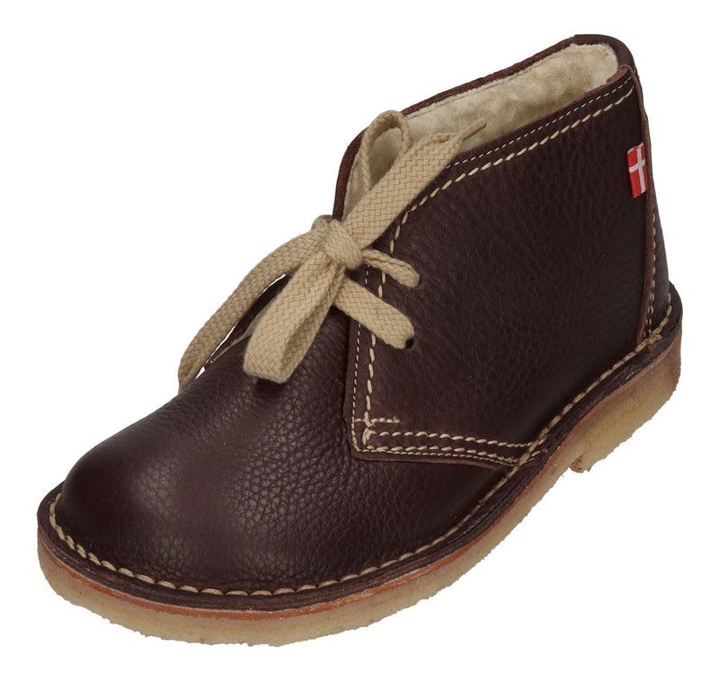 DUCKFEET gefütterte Damen Stiefeletten GRENÅ 328 choco