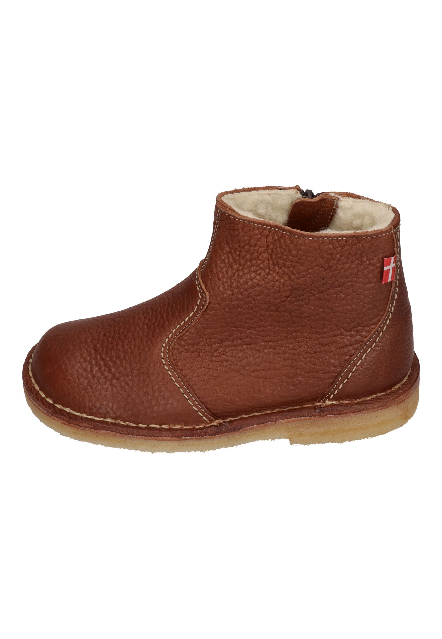 DUCKFEET gefütterte Damen Stiefeletten MIDDELFART nut