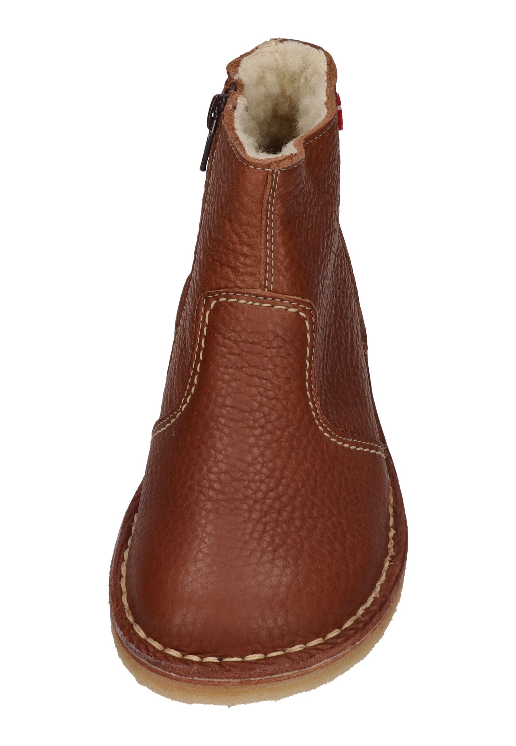 DUCKFEET gefütterte Damen Stiefeletten MIDDELFART nut